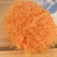 thumbnail image 3 of JubileeYarn Baby Bear Faux Fur Yarn - 100g/Skein Chunky Weight Polyester - Orange Peel - 4 Skeins, 3 of 7