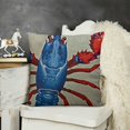 thumbnail image 2 of Big Lobster Fancy Hidden Zipper Home Sofa Decorative Throw Pillow Cover Cushion Case  Design Printed Pillowcase, 2 of 5