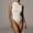 White 01, variant on Bodysuit for Women Summer Tight Mock Neck Thong Basic Body Suits Sleeveless Skinny Stretch Bodycon Slimming Shapewear, Black, S