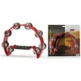 thumbnail image 2 of Stagg TAB-2 RD Plastic Cutaway Tambourine with 16 Jingles, Red, inch, 2 of 2