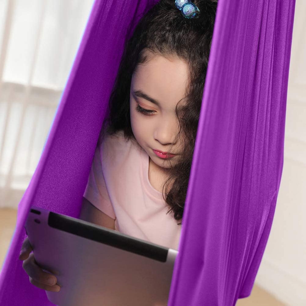 Indoor Therapy Swing for Teens Soft Hammock Swing with Special Needs for Children Yoga Sensory Integration Outdoor Camping