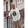 thumbnail image 2 of Gorilla Pilot Hoodie Men -Image by Shutterstock, Male Small, 2 of 4