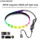 thumbnail image 5 of COOLMOON CM-LS40 5V ARGB Caja de la PC Barra de luz LED SATA 3PIN Ndcxsfigh, 5 of 9