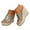 Black, variant on Womens Boho Dress Slides Sandals Ethnic Beach Summer Crystal Platform Extra Wedge High Heels Slip on Slippers