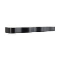 thumbnail image 6 of DecMode 48" x 8" Handmade 1-Tier Black Wall Shelf, 6 of 9
