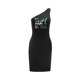 thumbnail image 2 of Vestido de verano con hombros descubiertos para mujer, vestido de verano para caminar en aniversario M, 2 of 7