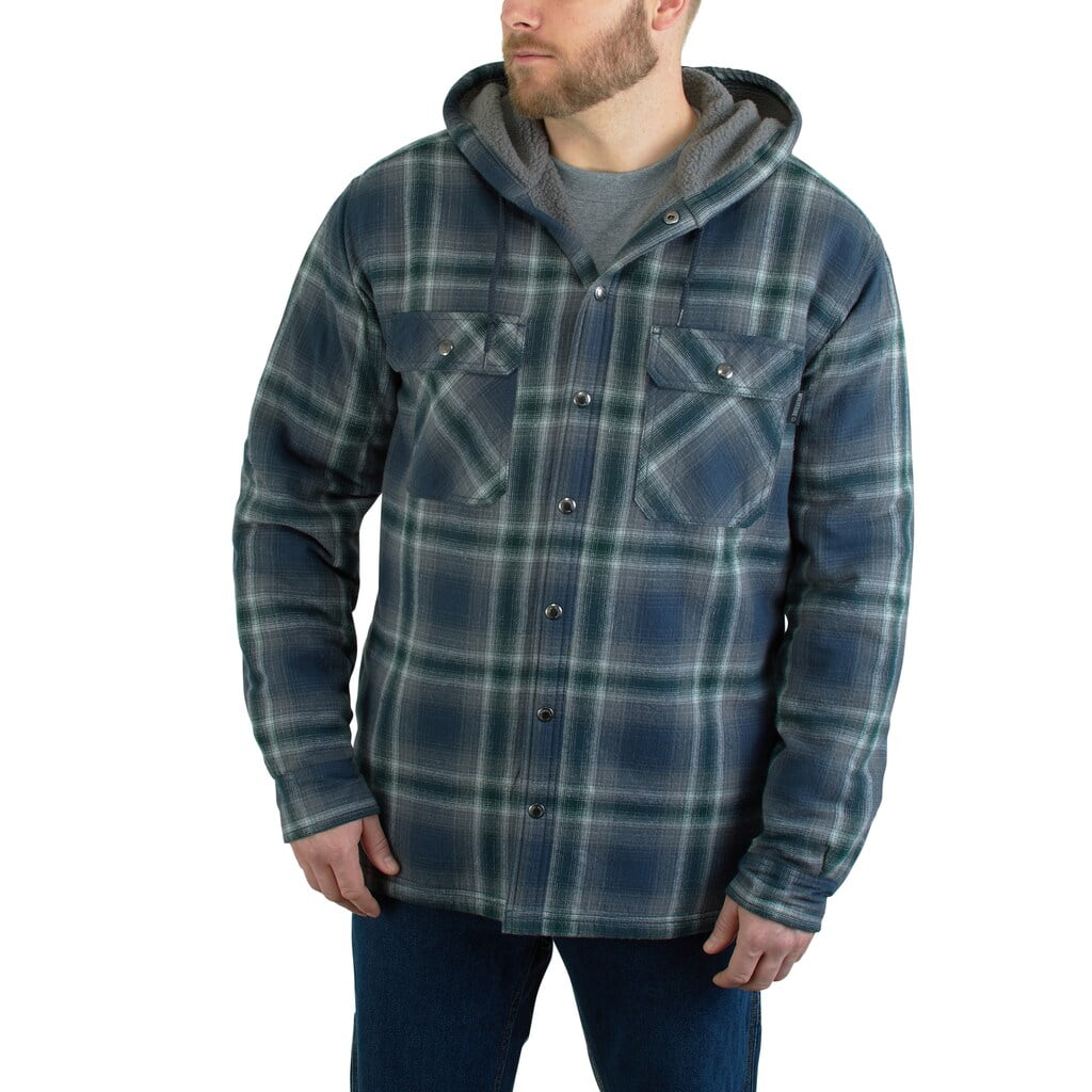 Wolverine hooded flannel Clearance