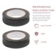 thumbnail image 2 of Cinta adhesiva resistente al calor de color negro Gaffers, 10 rollos, para aislamiento, muebles, equipos eléctricos, 2 of 6