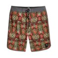 thumbnail image 1 of Shorts de baño Quiksilver con estampado abstracto para hombre gris 29, 1 of 2