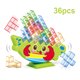 thumbnail image 5 of Juego de bloques de apilamiento de equilibrio de torre juego interactivo de equilibrio de torre equipo de bloques de construcción juguete para 2 jugadores + juegos familiares 20/36 Uds., 5 of 8