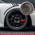 thumbnail image 3 of Ofertas Únicas 1 Juego de Tuerca de Bloqueo de Rueda para Porsche Cayenne Cayman 18 Dientes #64 Llave de Extracción de Tuerca Socket con Adaptador de 19 mm, 3 of 7
