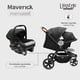 thumbnail image 5 of Lifestyle By Infanti Carriola Sistema De Viaje Maverick Con Portabebé  Color Gris, 5 of 7