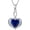 9-Sep.-Created Sapphire, variant on Angel Wing Heart Necklaces for Women S925 Sterling Silver Heart Birthstone Infinity Wings Pendant Necklace Jewelry Birthday Christmas Gifts for Mom Women