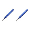 thumbnail image 2 of Scienceny Punzón de pasador central automático marcado con resorte, prensa de madera, marcador de abolladuras, broca, dispositivo de rotura de ventana, Azul sin gorras 2piezas Scienceny CBP035929, 2 of 6
