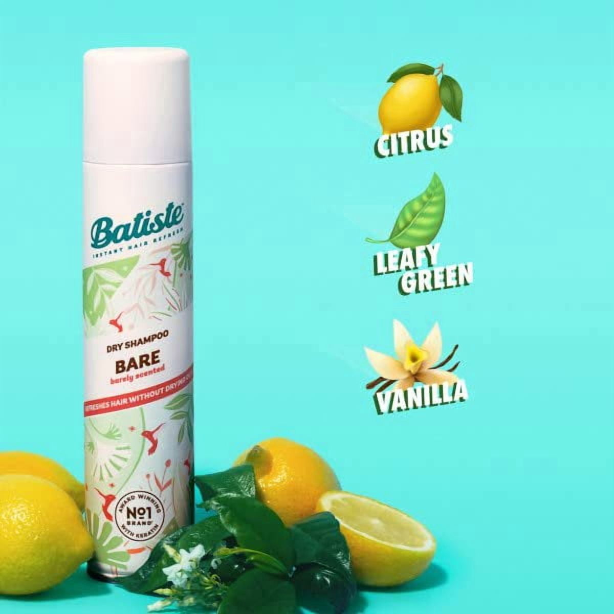 Batiste Dry Shampoo, Bare Fragrance 5.71 oz Pack of 3