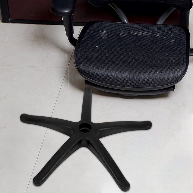 Hytrove Repuesto Base Para De Oficina En Nylon Negro Resistente Y Estable
