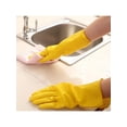 thumbnail image 2 of Lavaport Household Dish-Washing Rubber Gloves Latex Waterproof Housework Gloves, 2 of 5