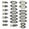 thumbnail image 3 of Bombilla LED SMD T10 de 12 V, 6500 K, 150 lm, luz blanca para lámpara de lectura de coche (23 unidades), 3 of 12