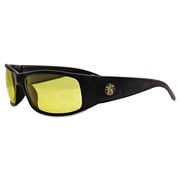 Elite Safety Glasses - Amber Anti-Fog Lens