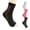 4colors, variant on LEEYNEER 4Pairs Neuropathy Socks for Women and Men  Soothe Relief Compression Socks  Ankle Brace for Plantar Fasciitis Sleeve Soothe-White L/XL