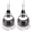 Black, variant on Ayyufe Bohemian Gemstone Geometric Dangle Hook Earrings Women Banquet