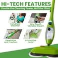 thumbnail image 4 of Limpiador a vapor portátil Steam Mop H2O X5 Dual Buff 8 en 1, 4 of 7