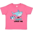 thumbnail image 3 of Inktastic My Aunt Loves Me with Cute Sharks Boys or Girls Baby T-Shirt, 3 of 5