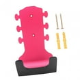 thumbnail image 1 of Guitar Wall Hanger Guitar Hook for Violin String Instruments Electric Guitar Rose Red, 1 of 8