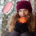 thumbnail image 6 of HIBIBUD 2026 New Hand Warmers Rechargeable 2400Mah Electric Hot Hands Hand Warmers Portable Pocket Heater for Women Man Camping Winter Warm Cell Phone and You Hand Warmer, 6 of 7