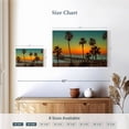 thumbnail image 4 of Elephant Stock Ny Beach Pier Wall Art - Horizontal Canvas Wall Art - Living Room Wall Decor - Nautical Canvas - Orange And Teal Decor - 12" x 8", 4 of 8