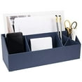 thumbnail image 3 of Bigso Elisa Desktop Organizer, 4.9 x 13 x 4.9 in, Blue, 3 of 3