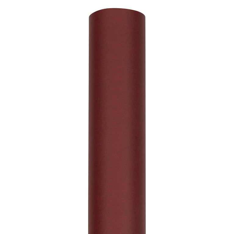 Burgundy Red Veltex 1 3/8 inch x 25 Yards Ribbon - by Jam Paper