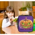 thumbnail image 6 of Haosy Halloween Evil Pumpkin Reusable Lunch Box Men/Women Insulated Lunch Bag for School Picnic Travel, 6 of 6