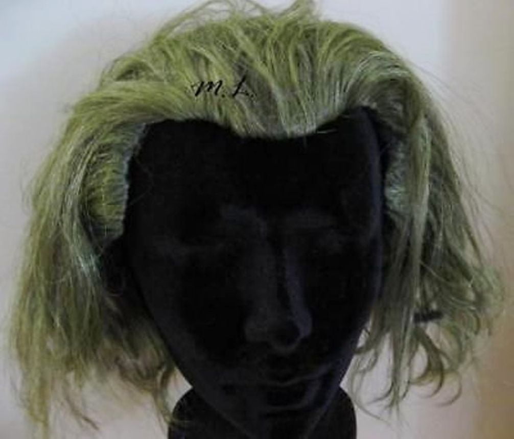 Buy Batman Dark Knight The Joker Gold Halloween Costume Wig for Child
