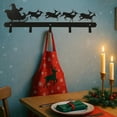 thumbnail image 2 of 1 Pc Christmas Stocking Wall Rack with Hangers Holder Stand Metal Stocking Hangers Mantel Wall Mount Hook Holder for Mantle Entryway Holiday, 2 of 8