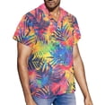 thumbnail image 7 of KUIFORTI His and Hers Matching Outfits Lightweight Couple Matching Outfits with Soft Fabric Tropical Leaf Men’s Hawaiian Shirt Fashionable Quick-dry Gifts for Couples, 7 of 7
