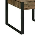 thumbnail image 2 of End Table with 1 Drawer and Grain Details Brown and Black - Saltoro Sherpi, 2 of 6