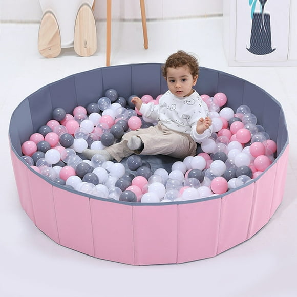 Infant Ball Pits Ball Pool Diameter 120CM/47IN Ocean Ball Playpen Toy Washable Folding Fence Kids Birthday Gift Fun Toy