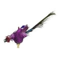 thumbnail image 4 of Northlight 14" Pink and Purple Jeweled Peacock Clip-On Christmas Ornament, 4 of 5