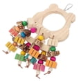 thumbnail image 1 of Durable Synthetic Parrot Toy for Pet Use Helps Clean Teeth and Promotes Dental Care, 1 of 5
