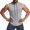Light Grey, variant on Men Vest Hooded Drawstring Mesh Fabric Tank Tops Solid Color Casual Muscle Show Outdoor Sports Gym Vest