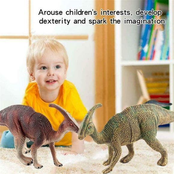 Realistic Parasaurolophus Dinosaur Figure Model For Kids Dino Toy Gifts