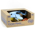 thumbnail image 6 of Green Toys: Cargo Plane - Blue & Yellow - Includes Mini Car - Play Vehicle, Opening Cargo Space, Recycled Plastic, Indoor & Outdoor, Kids Ages 3+, 6 of 7