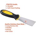 thumbnail image 4 of Stainless Steel Spatula Set 38, 75, 100, 150mm 4 Pieces, 4 of 4