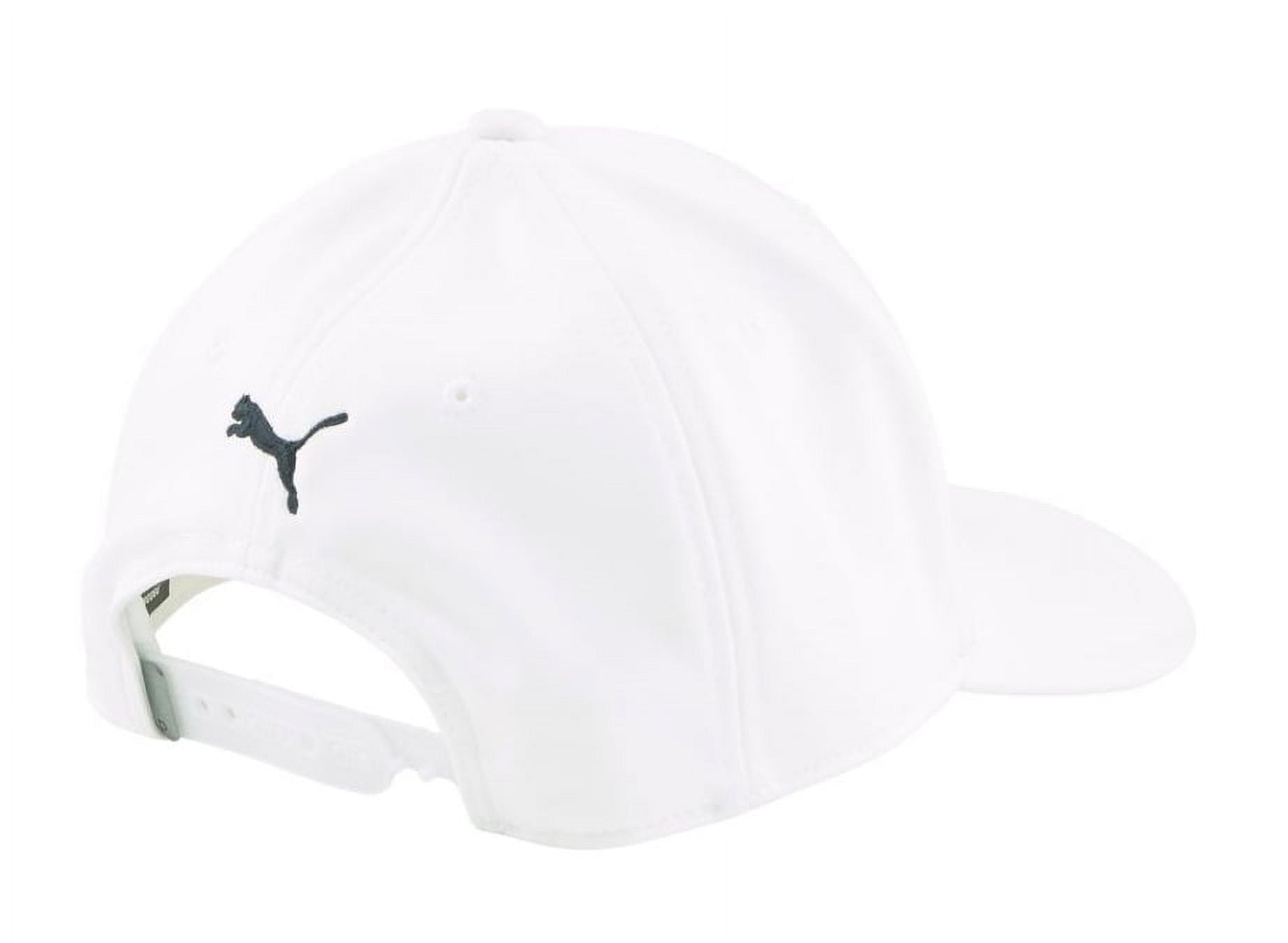 NEW Puma Mid Cap Gray Golf P Rickie Hat/Cap Orange/Cool Snapback