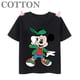 thumbnail image 4 of Camiseta de algodón de verano para niños con estampado de Mickey Mouse y dibujos animados multicolores de Kickball, ropa de manga corta para niños, 4 of 4