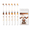 Brown Bear, variant on ROSYMENG 0.5-2mm Acrylic Soft Plastic Tip Painting Pens for Sketching, 6-Count