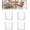4PCS S, variant on Crystal Clear Freezer Storage Bins - 4 Pack Clear Plastic Bins for Refrigerator and Pantry, Stackable Kitchen Cabinet Organizer with Handles for Frozen Food, Meat & Veggies (4PCS L)