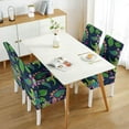 thumbnail image 3 of Colorful Classic Paisley Vintage Dining Chair Covers Set of 4 Bohemian Floral Ethnic Retro Decorative Pattern Washable Polyester Stretch Slipcovers Removable Protector for Farmhouse Decor, 3 of 7