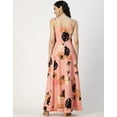 thumbnail image 4 of Moomaya Sleeveless Sweetheart Neck Printed Dress - Women's Elegant A-Line Dress, 4 of 9